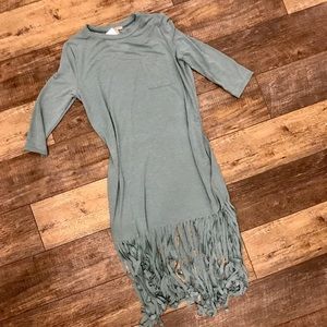 Fringe Midi Dress - NEVER WORN!